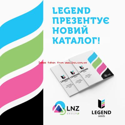 LNZ Group презентує каталог гібридів кукурудзи нового бренду LEGEND!